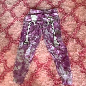 Pacsun tye die joggers
